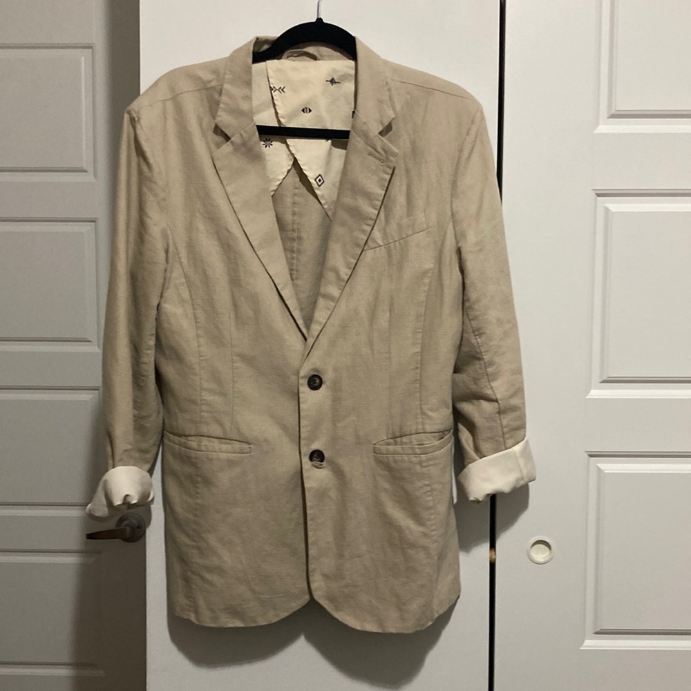 HOST PICK! Le 31 by Simons Organic Cotton Blazer, Size 38